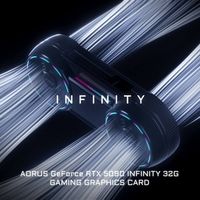 技嘉AORUS RTX 5090 INFINITY发布：双风扇藏着第三把风扇 出厂超频327MHz
