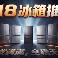 2026年618冰箱推荐指南，3000到7000，20款冰箱直接抄作业！嵌入式、独立式、小户型全覆盖，TCL/容声/美菱/海信/美的/东芝/海尔/卡萨帝