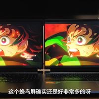 笔记本LCD抗反射ACR技术有用吗？雷神蜂鸟屏对比同模具机型。
