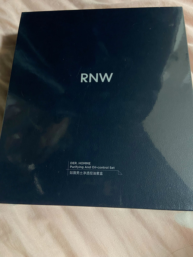RNW男士水乳三件套护肤体验