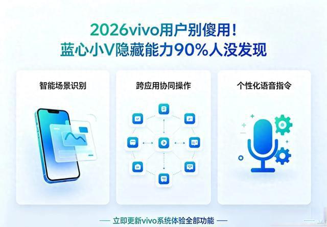 2026vivo用户别傻用！蓝心小V隐藏能力90%人没发现
