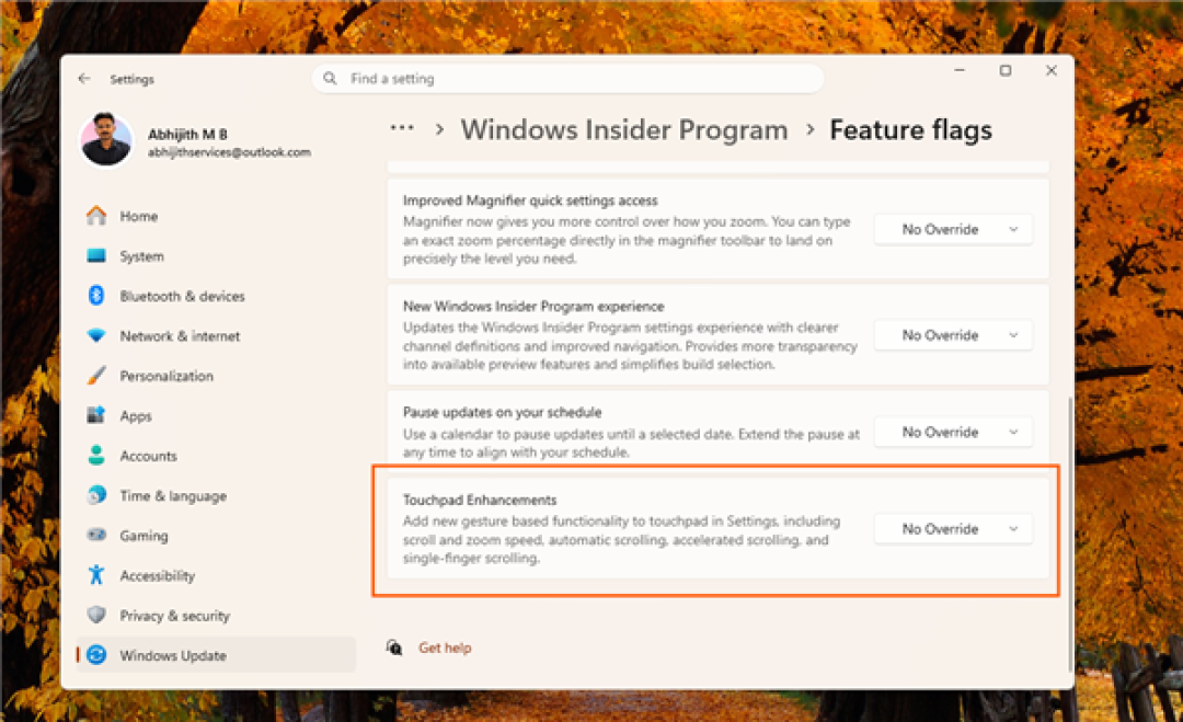 Windows 11触控板迎史上最大升级!新增四种手势:自动滚动、加速滚动终于来了