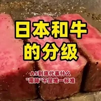 日本和牛的分级体系与A5等级的真实含义