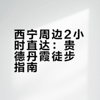 贵德丹霞徒步🥾 | 西宁2小时直达