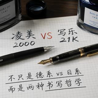 为什么很多值友玩了一圈钢笔，最后桌面只剩一支凌美和一支写乐？