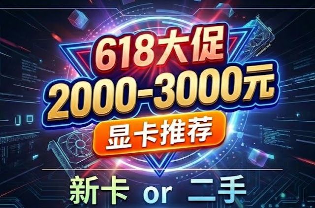 618显卡推荐2000-3000元显卡买新还是买旧？
