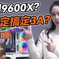 搞定3A 5500X3D是当下最优解嘛？和9600X有的比吗？