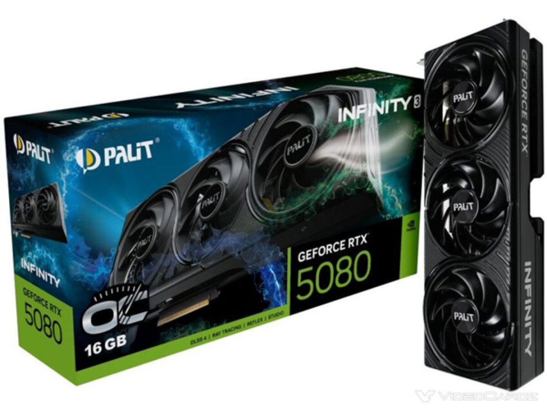 影驰风波后同德首款新卡!RTX 5080 Infinity 3发布:OC仅比标准版高8MHz