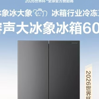 换冰箱，一步到位才是王道！容声大冰象603L十字门冰箱一步到位！