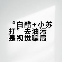 网上爆火的“白醋+小苏打”去油污是真的吗？材料学怒批：纯属视觉骗局！不要再制造“高价废水”了！大桔姐的微博视频