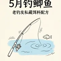 5月钓鲫鱼必看！3款老钓友私藏饵料配方