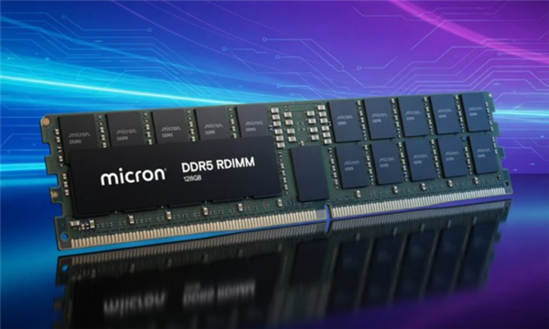 比现有快40%！美光256GB DDR5速度破9200MT/s ：功耗直降40%