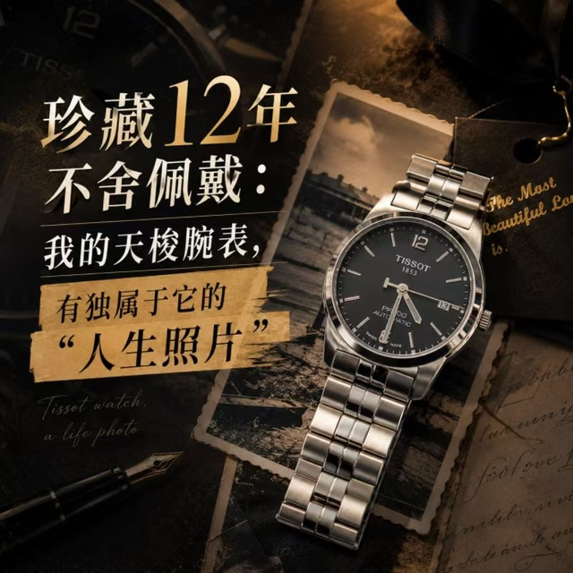 珍藏12年不舍佩戴：我的天梭腕表也有独属于它的人生照片