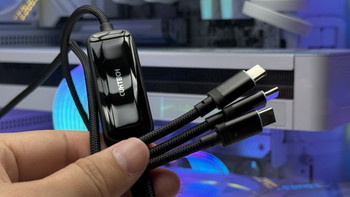 一根一分二的C口充电线卖99￥！它凭什么？酷态科10号电能线Plus