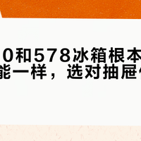 海尔560和578冰箱根本不用纠结：性能一样，选对抽屉位置才关键