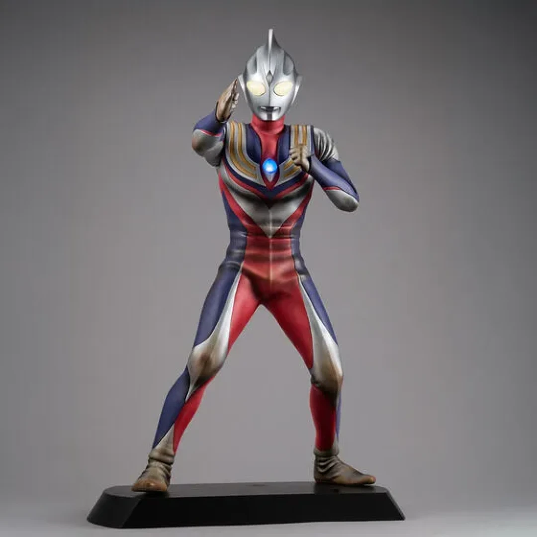 40cm大尺寸还有声有光!Ultimate Article 迪迦奥特曼 复合型 战斗印象配色版【MegaHouse】