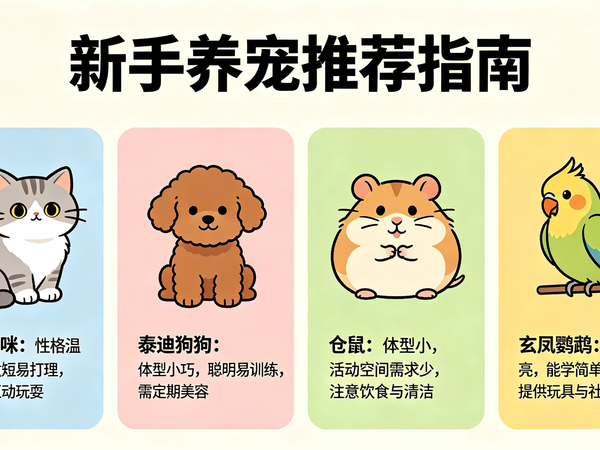 新手养宠，选啥最省心？