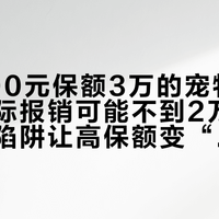 年缴600元保额3万的宠物医疗险,实际报销可能不到2万:三大条款陷阱让高保额变“纸面保障”
