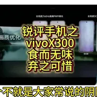 vivo X300使用体验评测：屏幕与性能引争议
