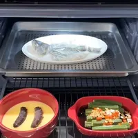 蒸烤箱买来几乎没有磨合阶段，用着不错