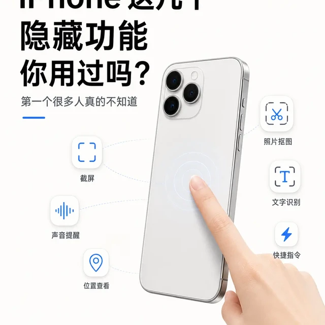 iPhone 这几个隐藏功能，你可能一个都没打开