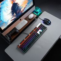 🎮黑峡谷X5键盘！电竞办公双开挂～