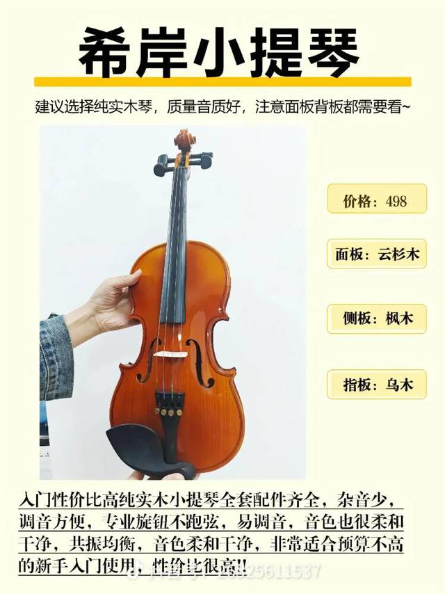 几百块的入门小提琴能用得住吗 初学者选购指南