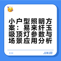 小户型救星！装对吸顶灯，直接显大 20㎡！