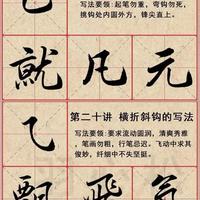 行书笔画教程：拆解“提按转折”与“连笔韵律”的艺术