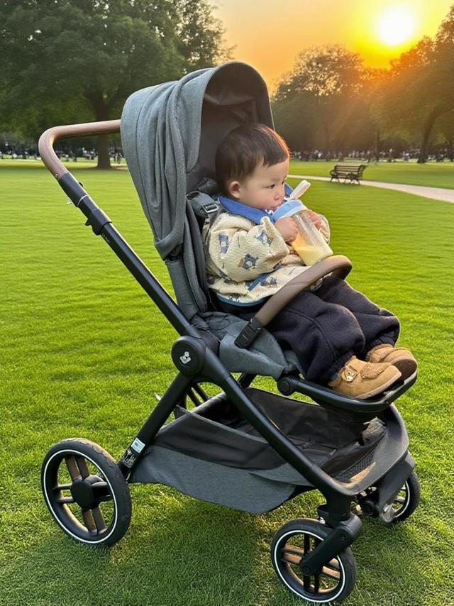 👶🏻婴儿车要稳稳的，妈妈才放心💪