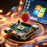 8GB树莓派4B跑Win10？能用但别指望好用