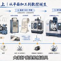 CNC简史上：从平面加工到数控诞生｜数控机床是怎么来的？