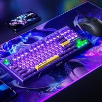英菲克K87 Pro：百元级机械键盘也能玩转机甲风设计？
