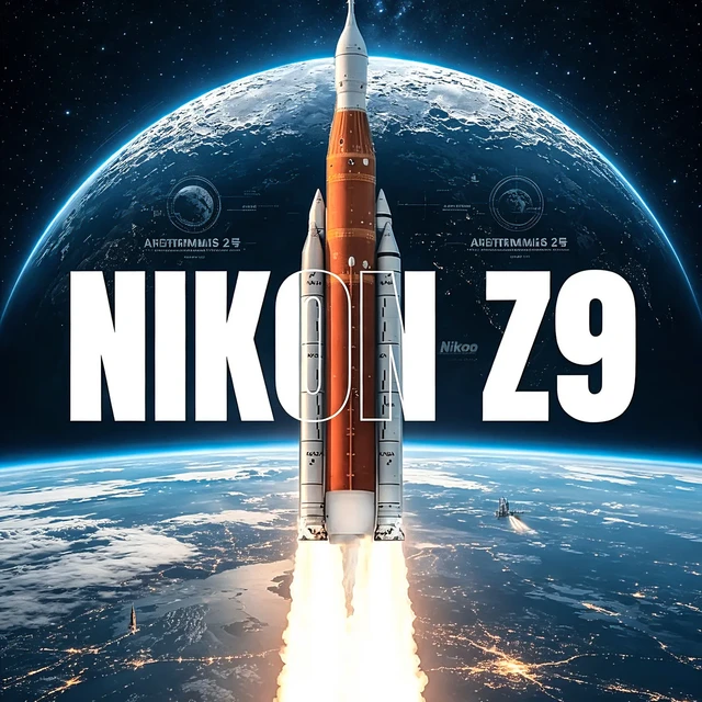 🔥NASA绕月任务实拍！尼康D5/Z9深空技术拆解