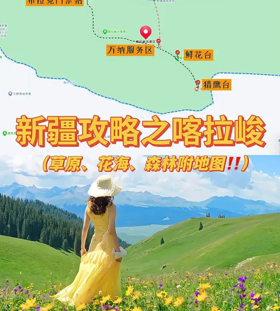 新疆喀拉峻旅游攻略｜花海、森林附地图🗺️