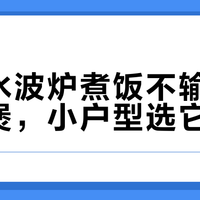 东芝水波炉煮饭不输高端电饭煲，小户型选它真香？