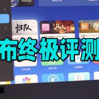 幕布终极评测！我在家里装了6种不同的幕 白墙 白幕 光子幕 菲涅尔抗光幕 增益幕 透声幕 .....