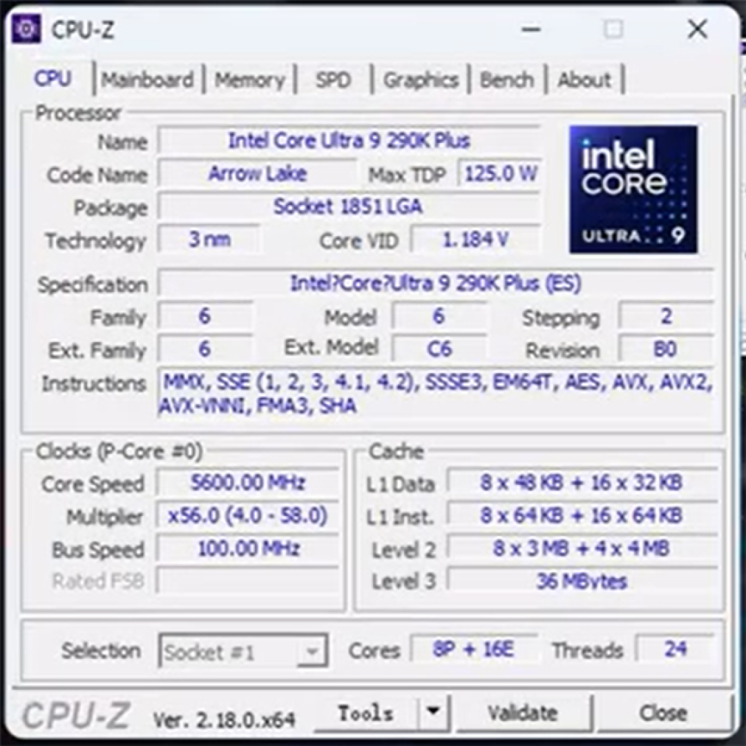 Intel酷睿Ultra 9 290K Plus流产之谜终于揭开:和270K Plus几乎毫无区别