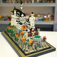 乐高建筑系列的巅峰之作--新天鹅堡