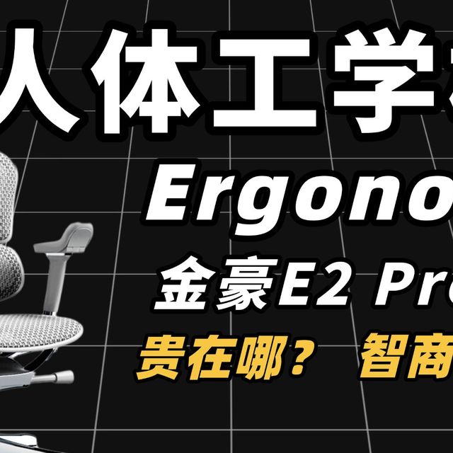 【人体工学椅】3000 元工学椅和几百块差在哪？？保友金豪 E2Pro 深度体验！深度体验，优缺点分析！
