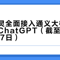 天猫精灵全面接入通义大模型，未接入ChatGPT（截至2026年5月17日）