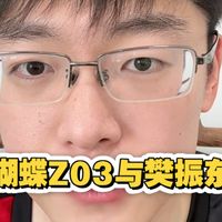 【乒乓球】蝴蝶Z03与樊振东