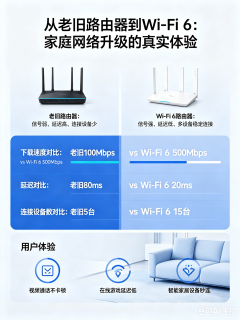 老旧路由器到WiFi6的升级体验