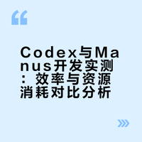 Codex实在太给力了，同样一个任务，这边Codex用10分钟，iOS的app就做出来了，跑一下一遍成功。。。Manus做网站不断的自己出错自己改bug，循环了半小时了，一个月的额度已经用了1/4了还没结束。。。Manus现在也就做个网站和ppt能用，UI/UE估计模板库多，基本出来就能用，现在是需求先给Manus让他做个手机网站原型，然后截图给Codex做程序～～