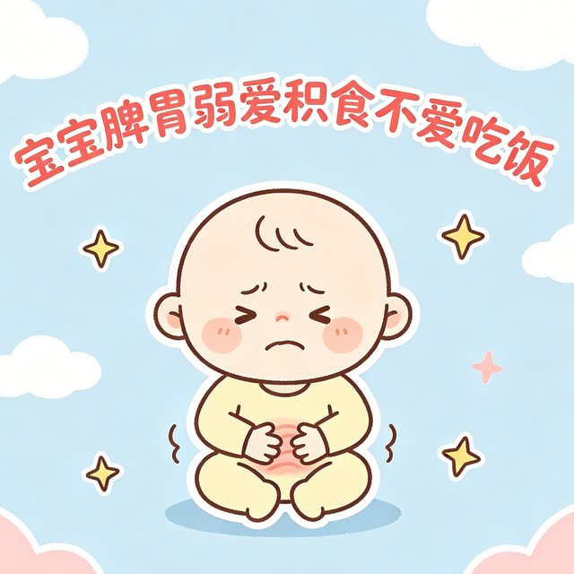 宝宝脾胃弱爱积食不爱吃饭？超实用居家调理干货
