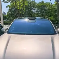 车窗膜搞定，看效果。
