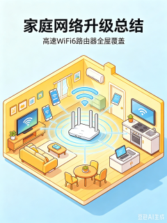 老旧路由器升级WiFi6｜全屋网速起飞✅避坑干货