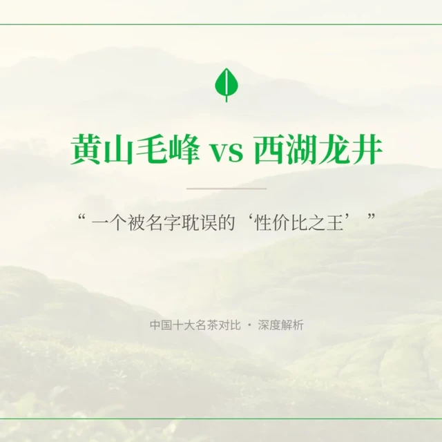 💚黄山毛峰🆚西湖龙井怎么选？