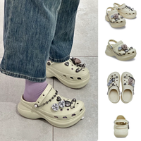洞门封神✨Crocs 小鲸鱼双款｜摇滚玫瑰 × 赤金跃马美到犯规