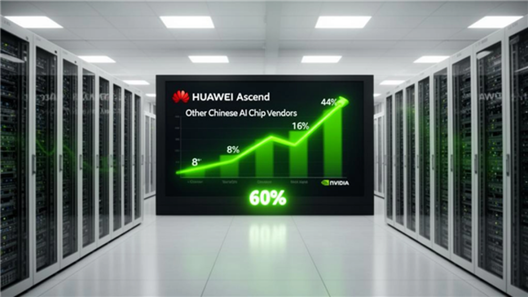 撕掉追随者标签!国产GPU原创架构逆袭:市场份额突破60%、NVIDIA跌至8%
